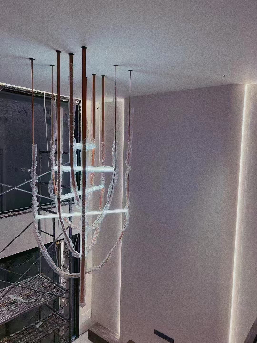 Belt LED Ceiling Chandelier - Set of 3
