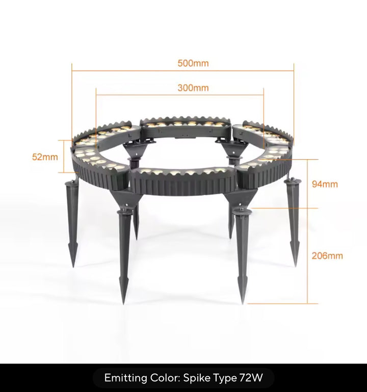Outdoor Tree Ring Light