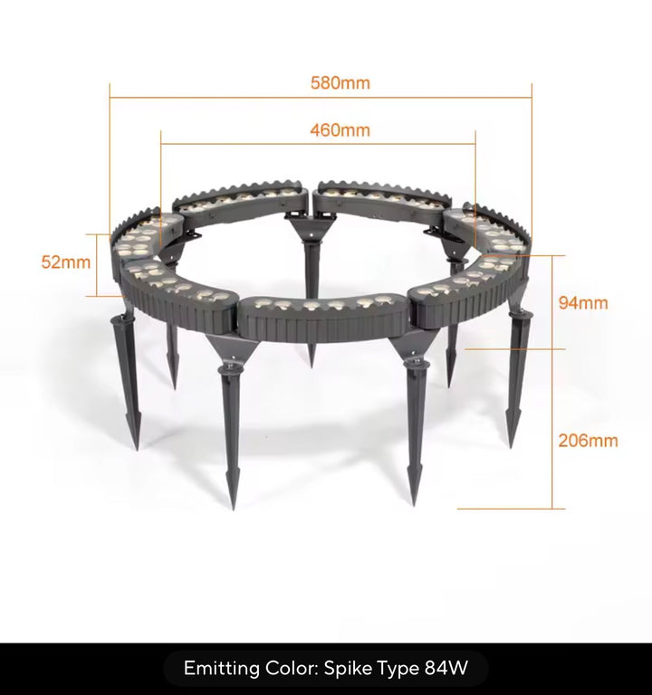 Outdoor Tree Ring Light