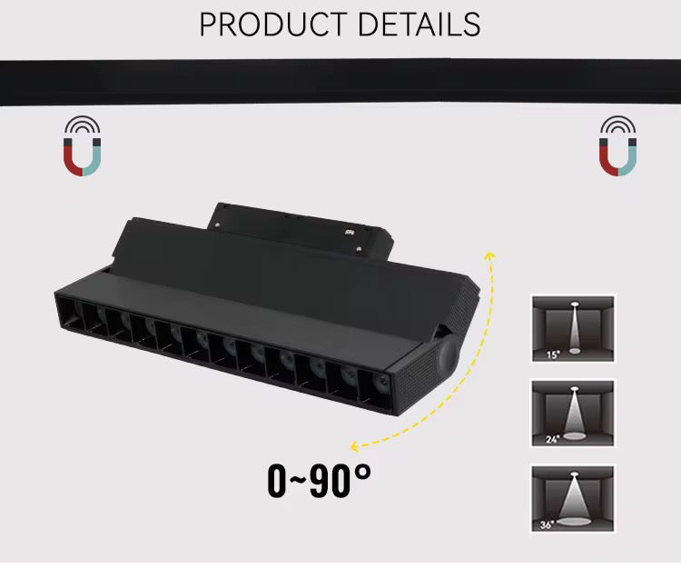 MAGNETIC Track Spotlight & All Accessories