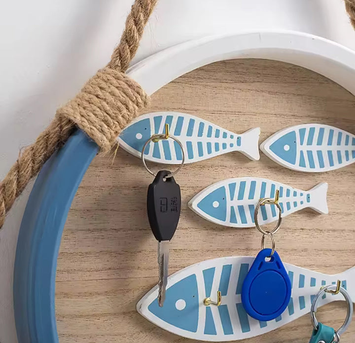 Nautical Fish Key Holder