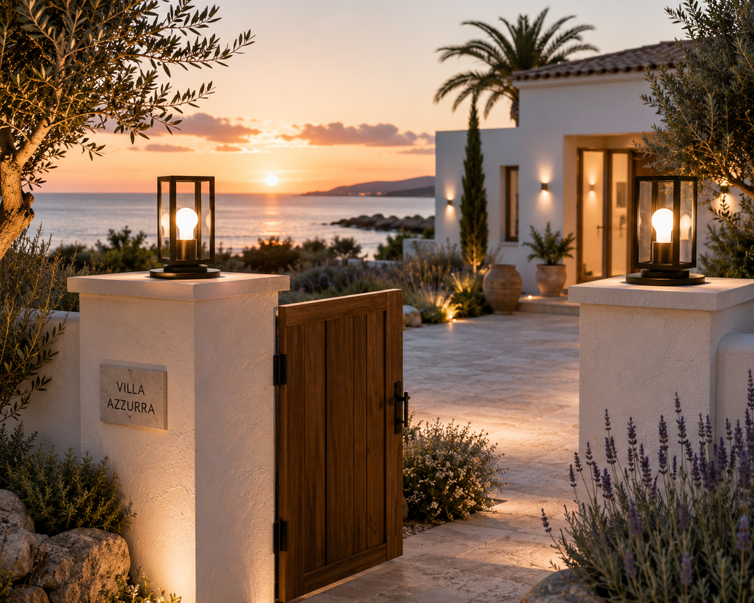 Outdoor Bollard Lantern