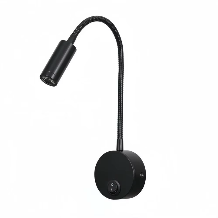 Modern Bedside Wall Light with a Flexible Arm (40 cm)