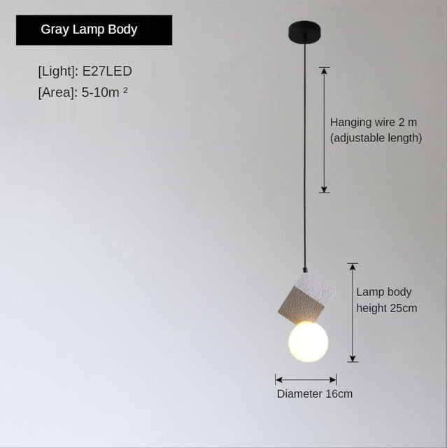 Geometric Globe Pendant Lights