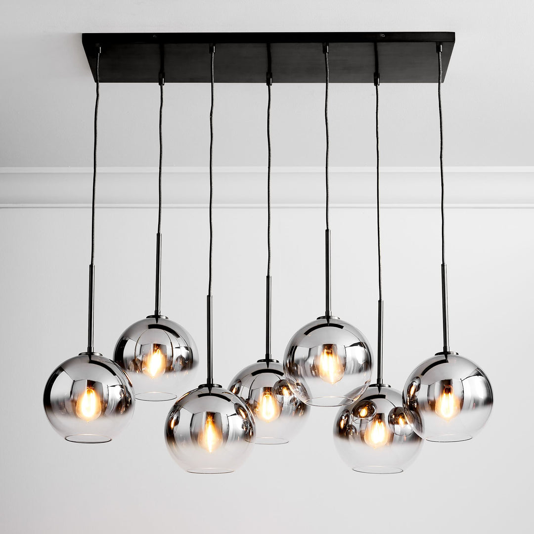 Contemporary Multi-Globe Pendant Light