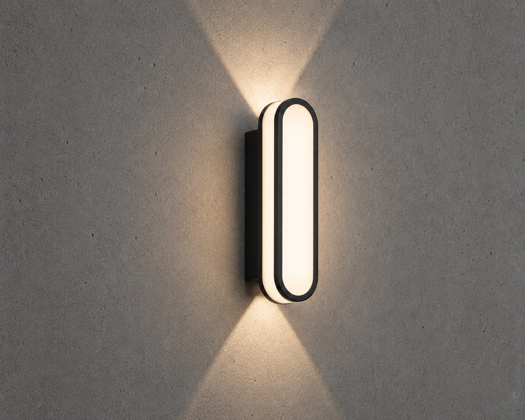 Oval LED Outdoor Sconce