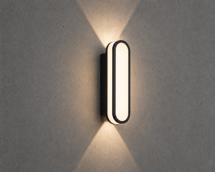 Oval LED Outdoor Sconce