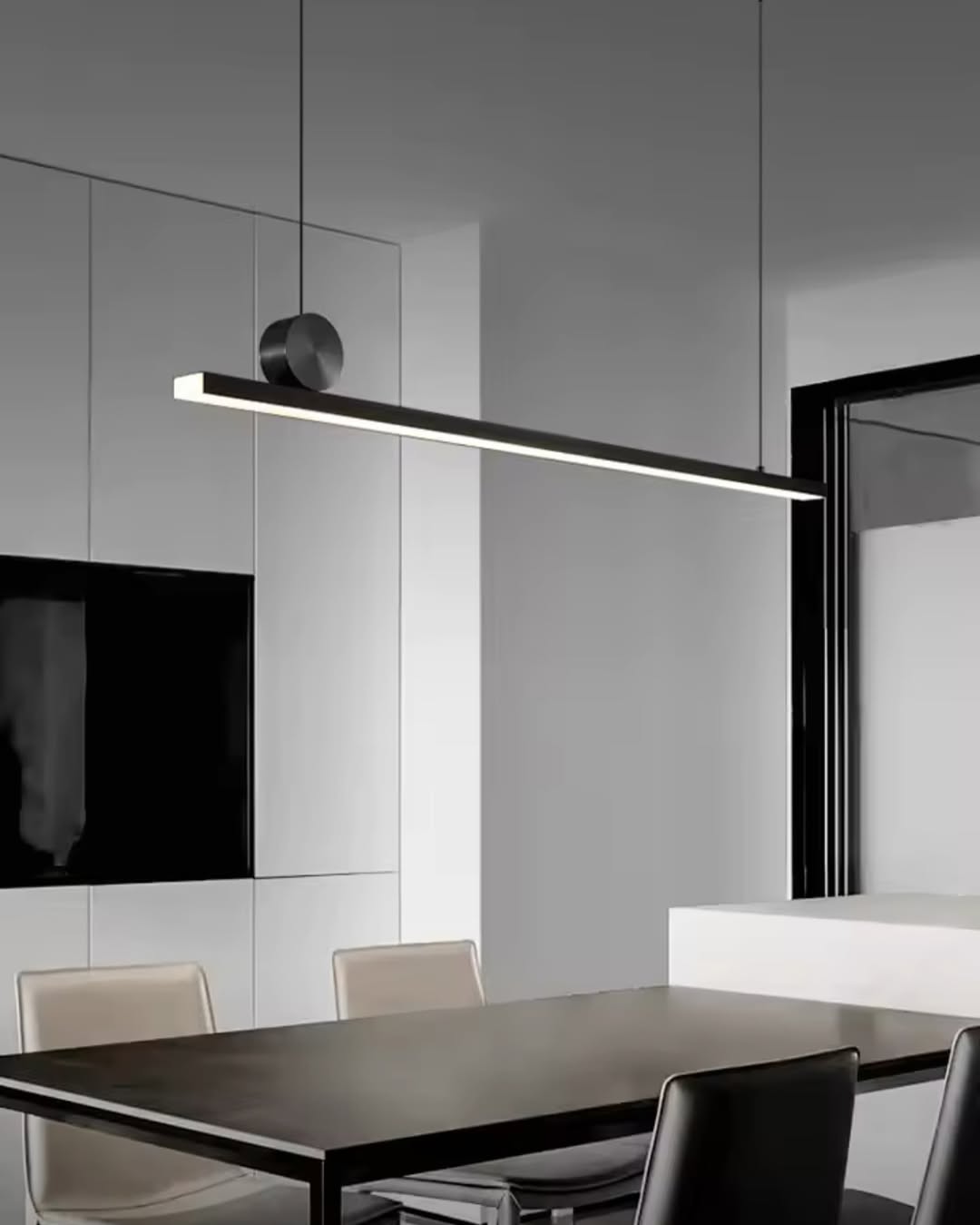 Modern Linear LED Pendant Light