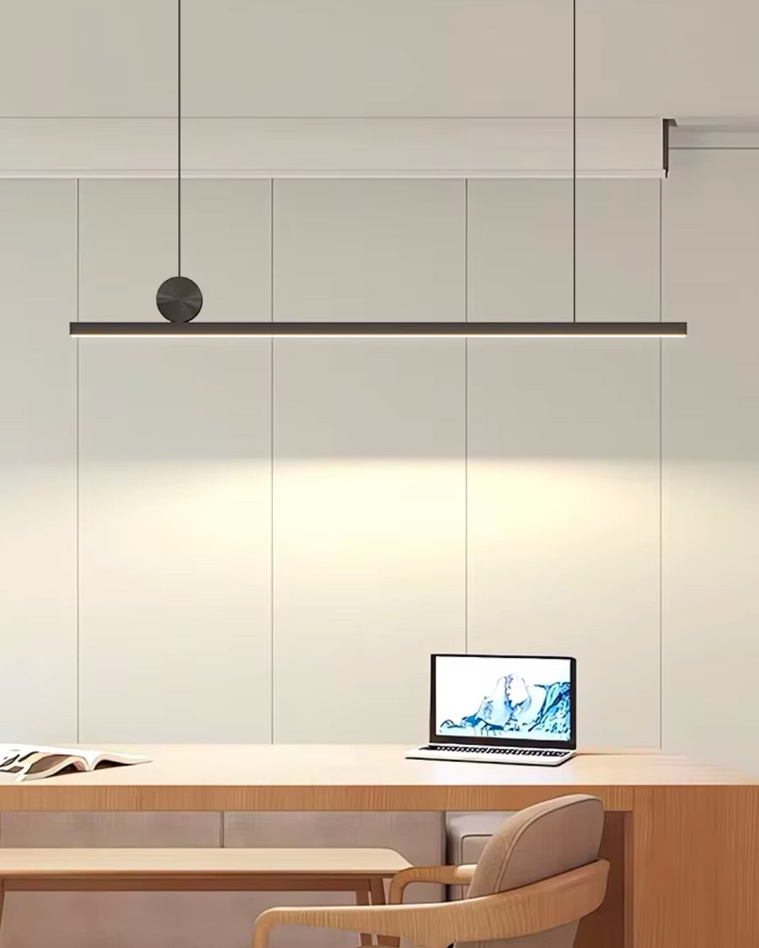 Modern Linear LED Pendant Light