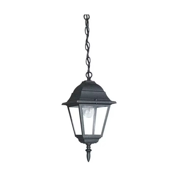 Black Outdoor Hanging Lantern