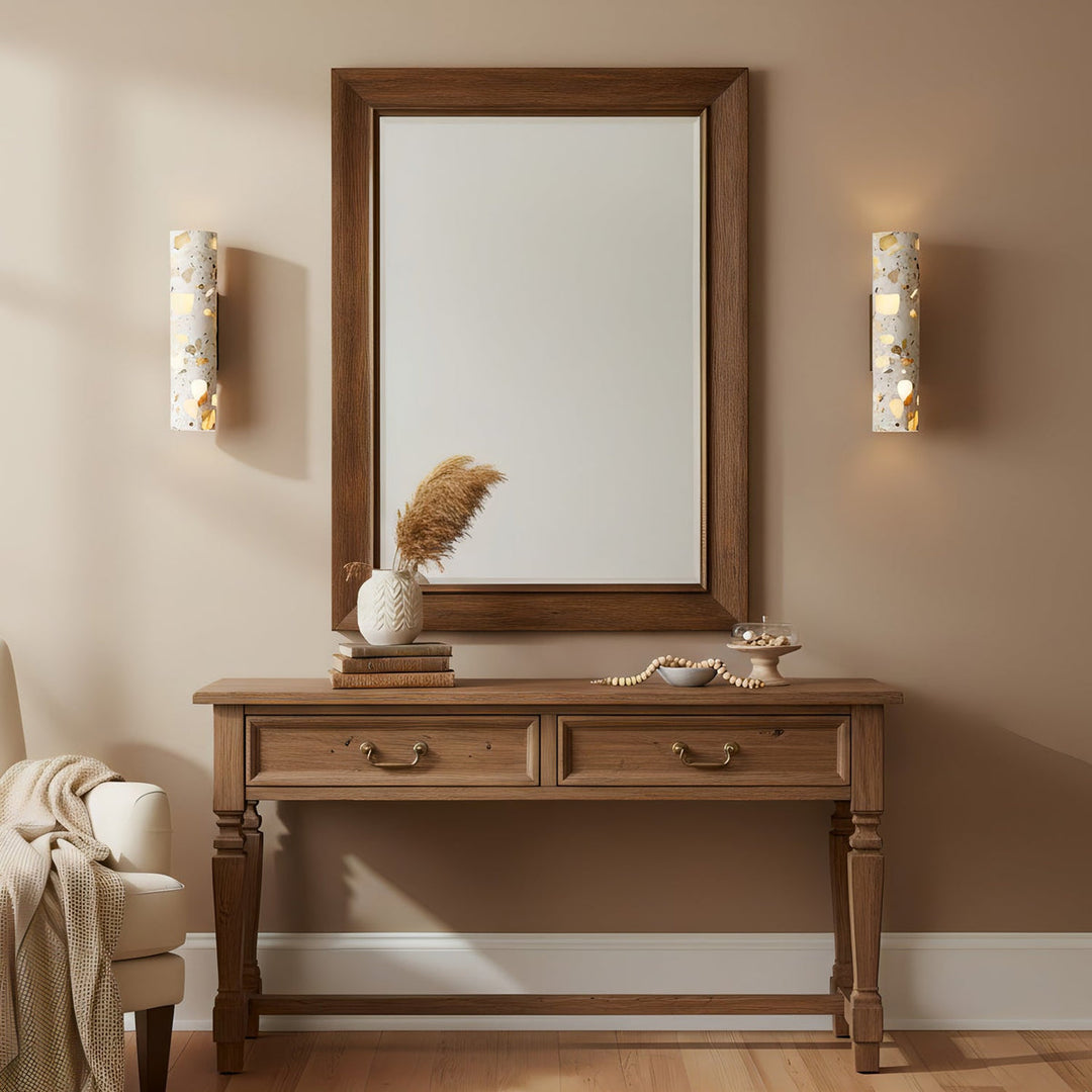 Speckled Terrazzo Wall Sconce