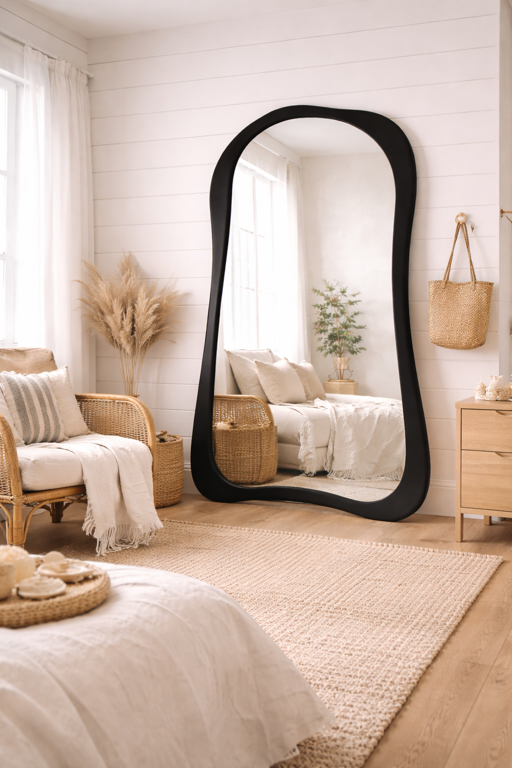 Contour - Organic Shape Floor Mirror