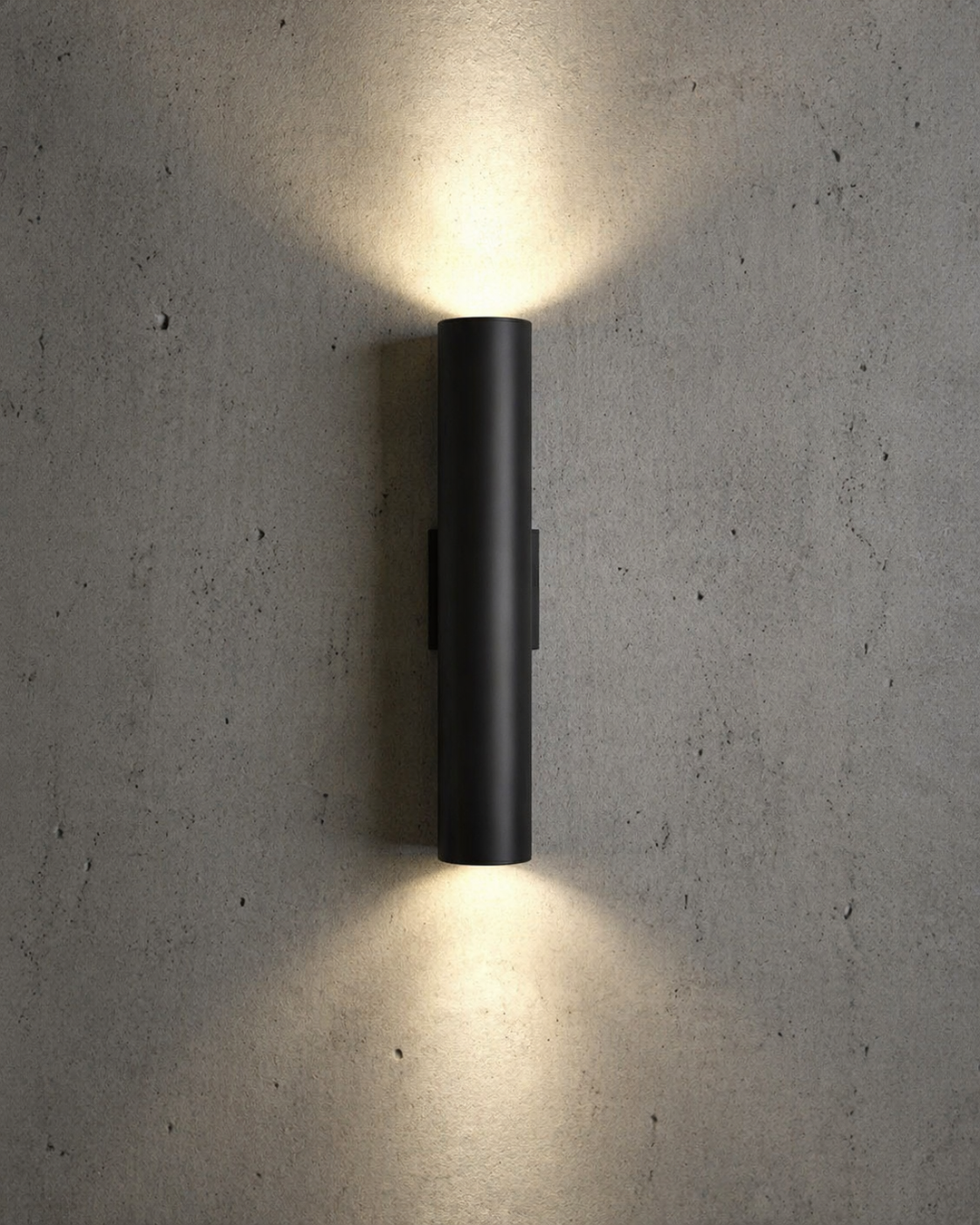 Slim Black Wall Sconce