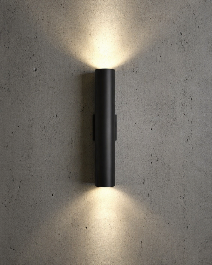 Slim Black Wall Sconce