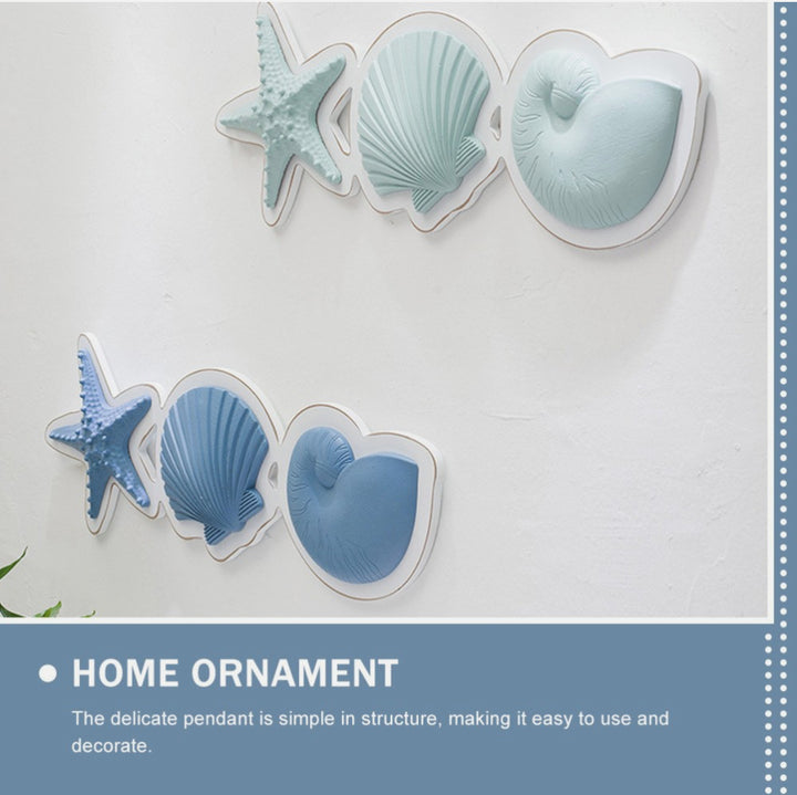 Coastal Seashell & Starfish Wall Decor