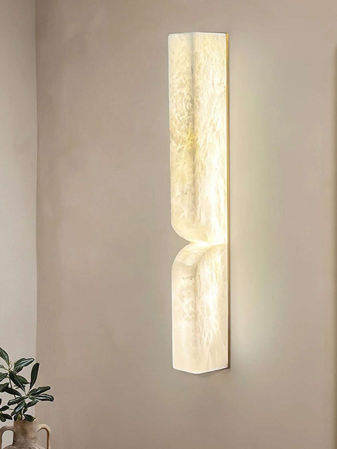 Alabaster Marble Wall Sconce Light