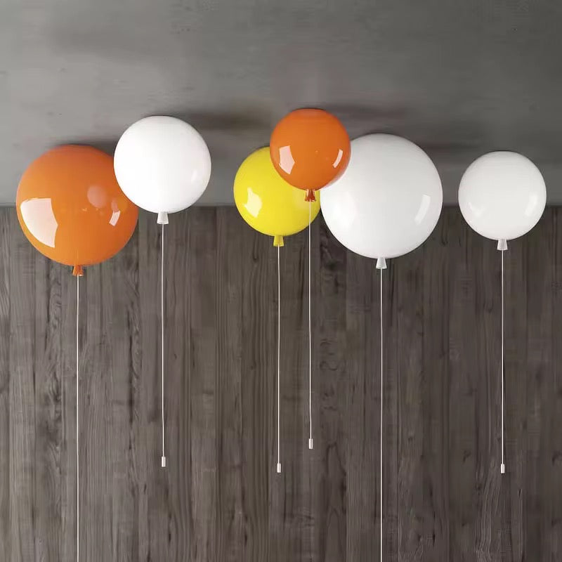 Playful Balloon Ceiling Lights - Multicolor for Kids Room