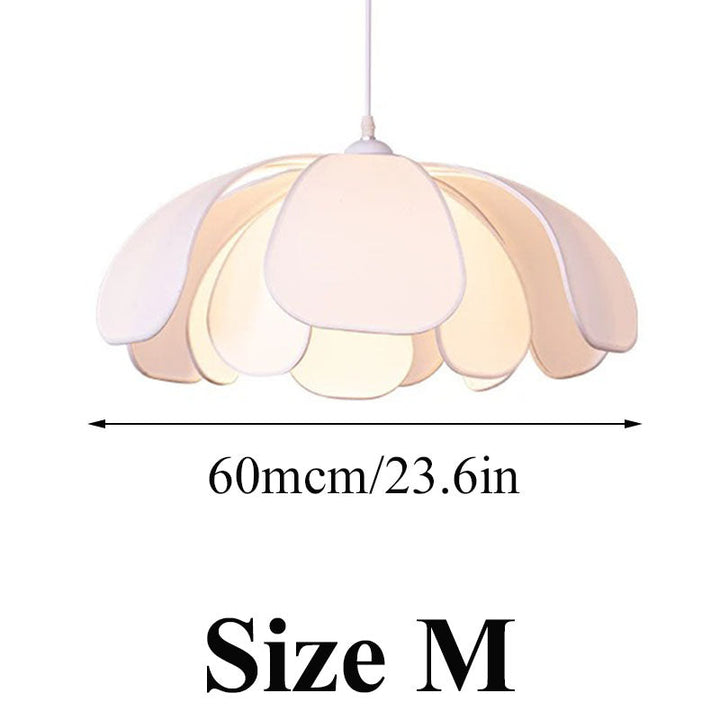 Modern Pendant Light with Petal-Shaped Shade