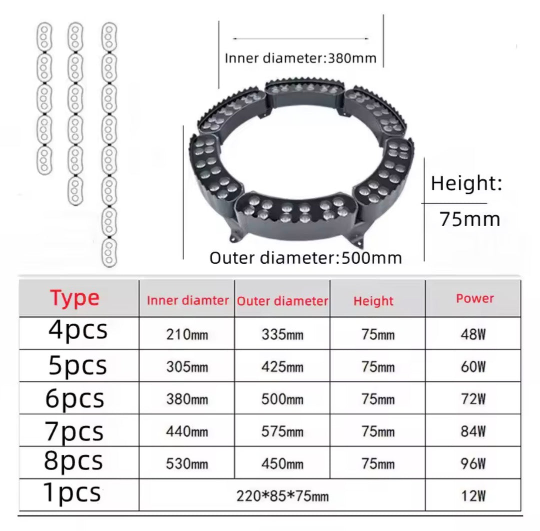 Outdoor Tree Ring Light