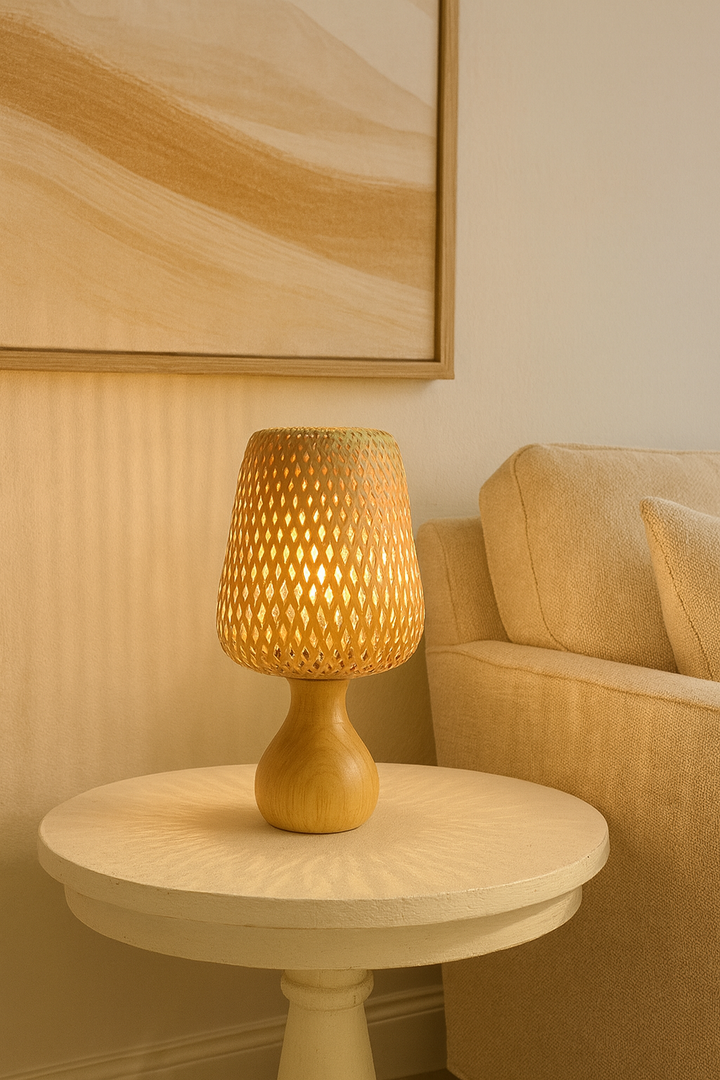 Classic Woven Table Lamp