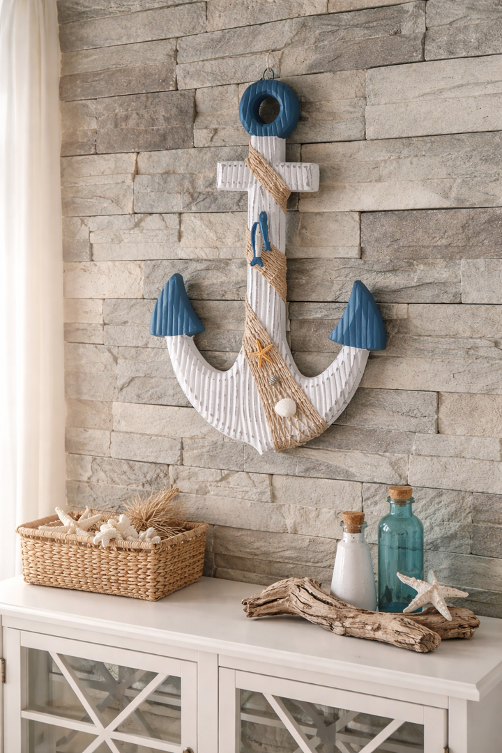 Coastal Anchor Wall Décor