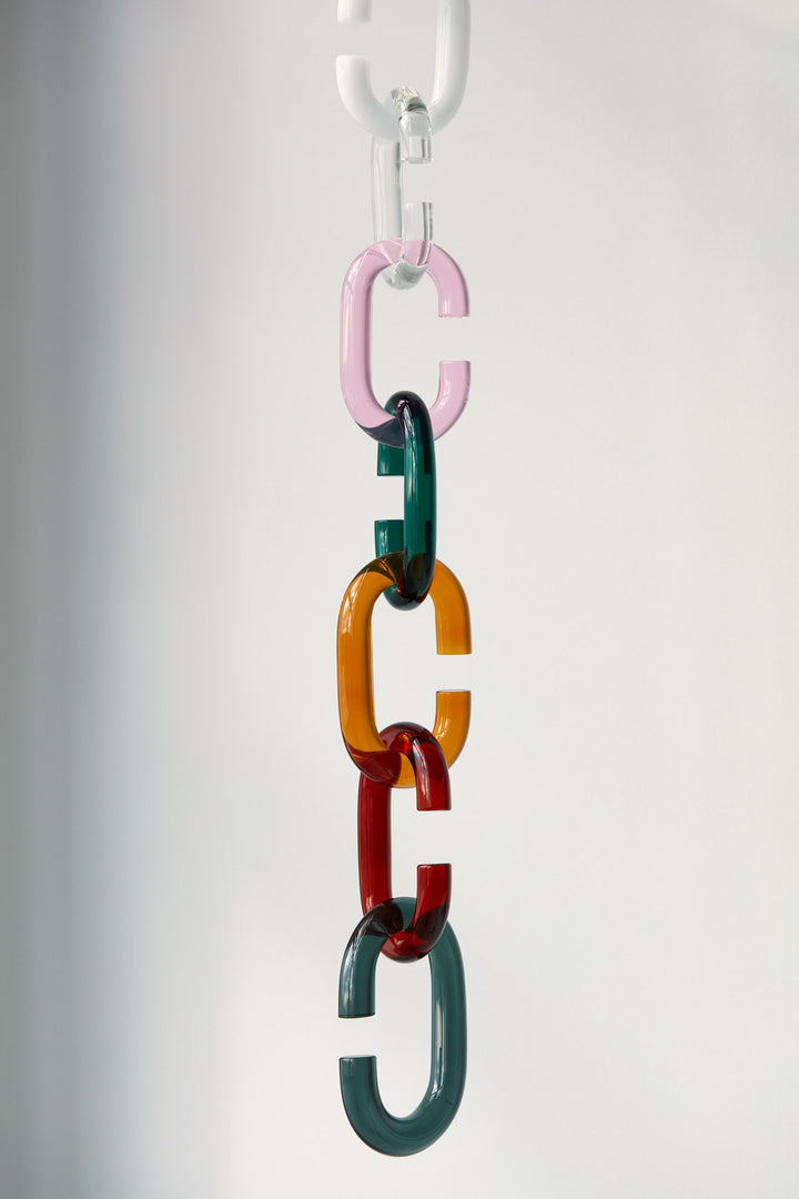 Modern Chain Globe Pendant Light