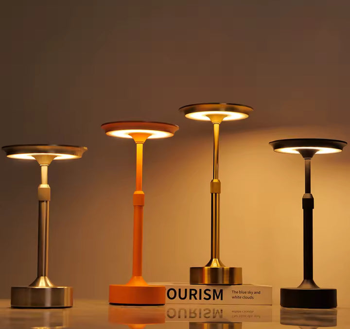 Modern LED rechargeable adjustable height Table Lamps