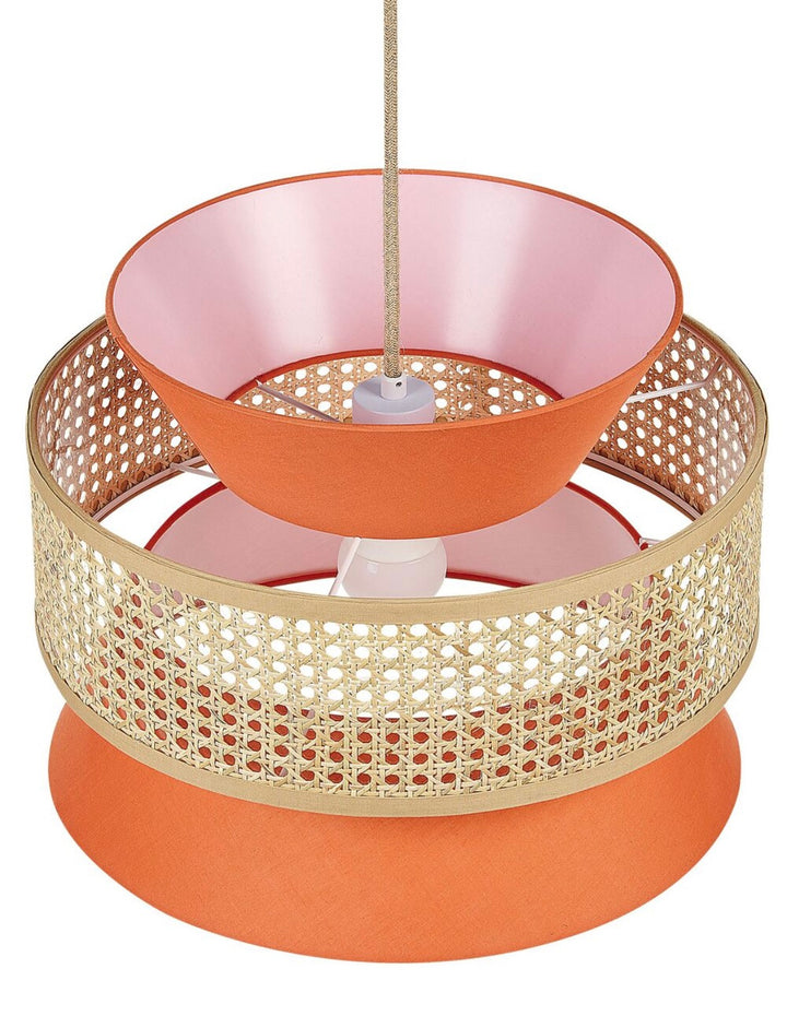 Natural Woven Rattan Pendant Light