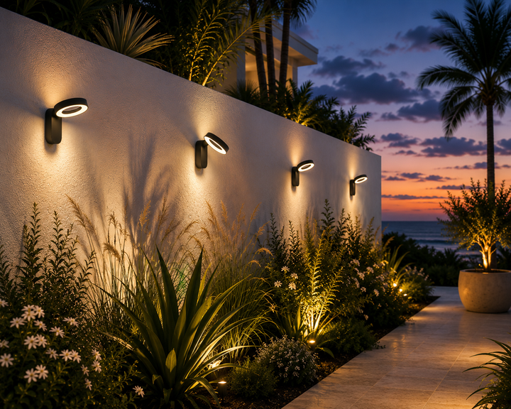 Adjustable Halo Wall Light