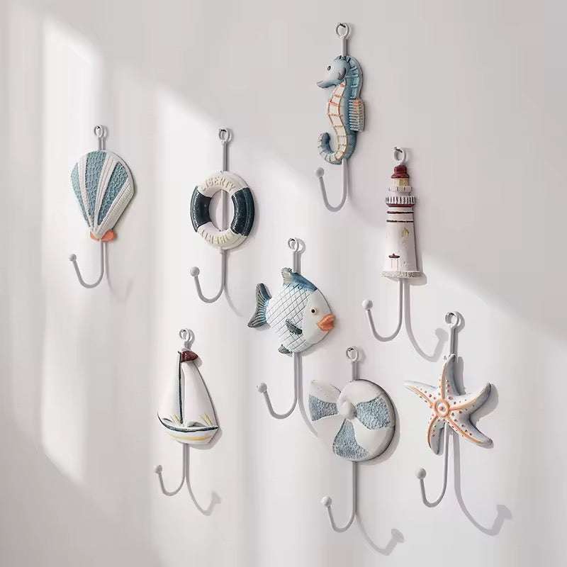 Nautical Wall Hooks Set of 3