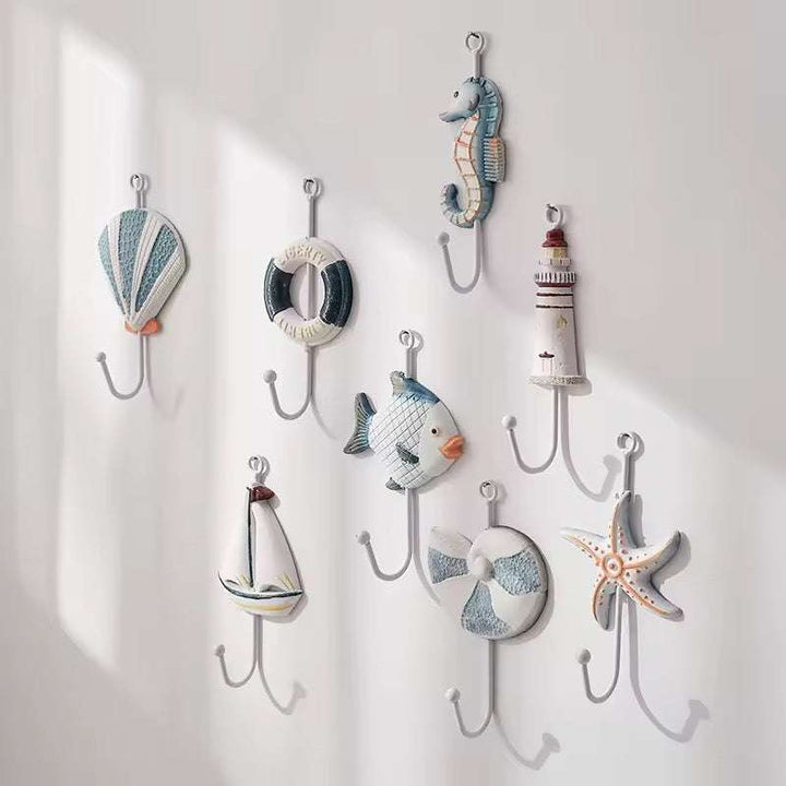 Nautical Wall Hooks Set of 3