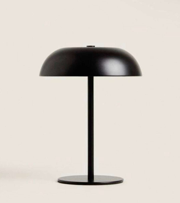 Mushroom head brass or Black  rechargeable Dimmable Table Lamp