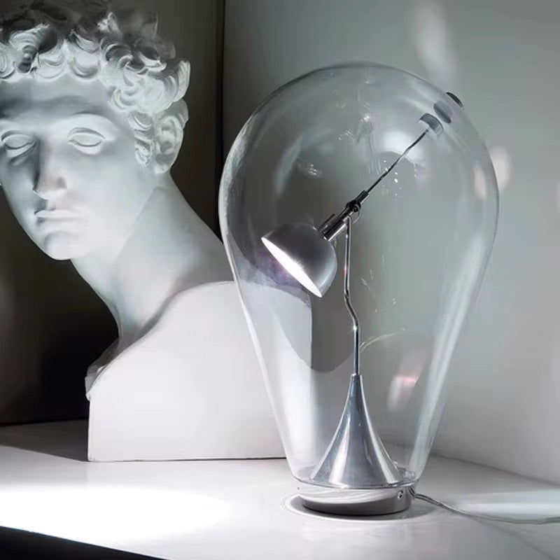 Modern Glass Dome Table Lamp