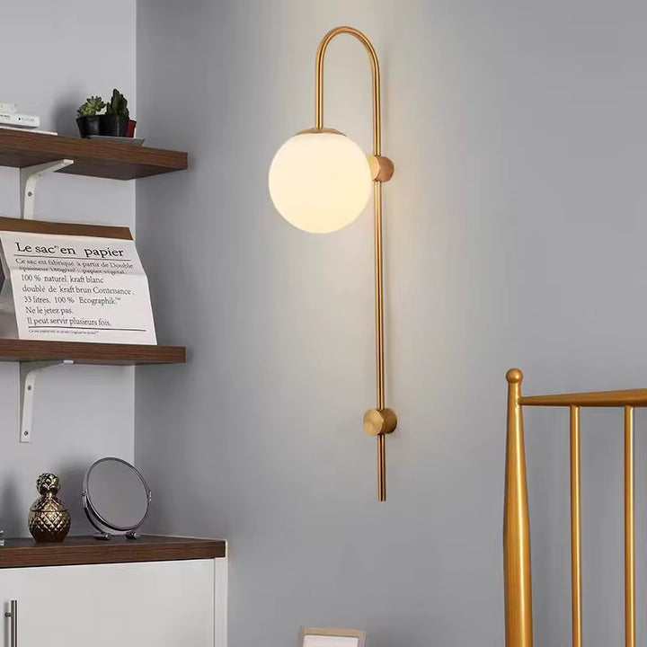 Modern Long Arm Wall Sconce
