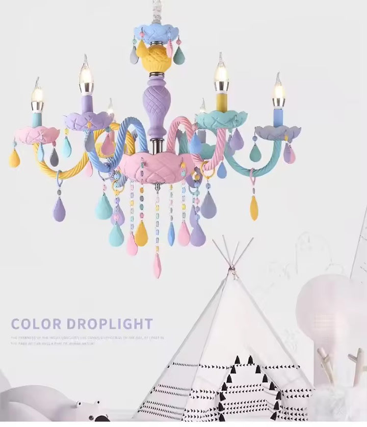 Pastel Fantasy Chandelier