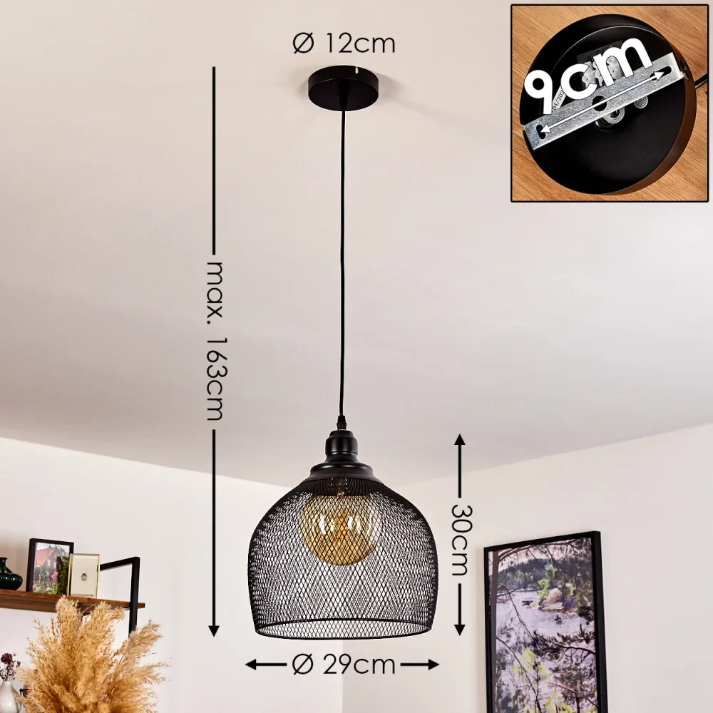 Industrial Mesh Pendant Light