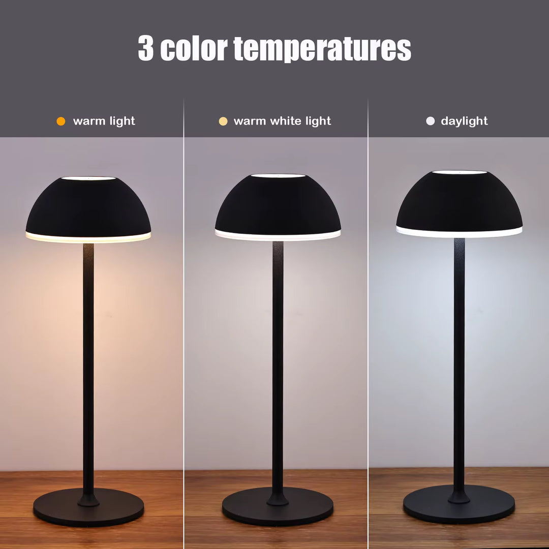 Modern Rechargeable LED Table Lamp - Touch Dimmable with USB-C Charging