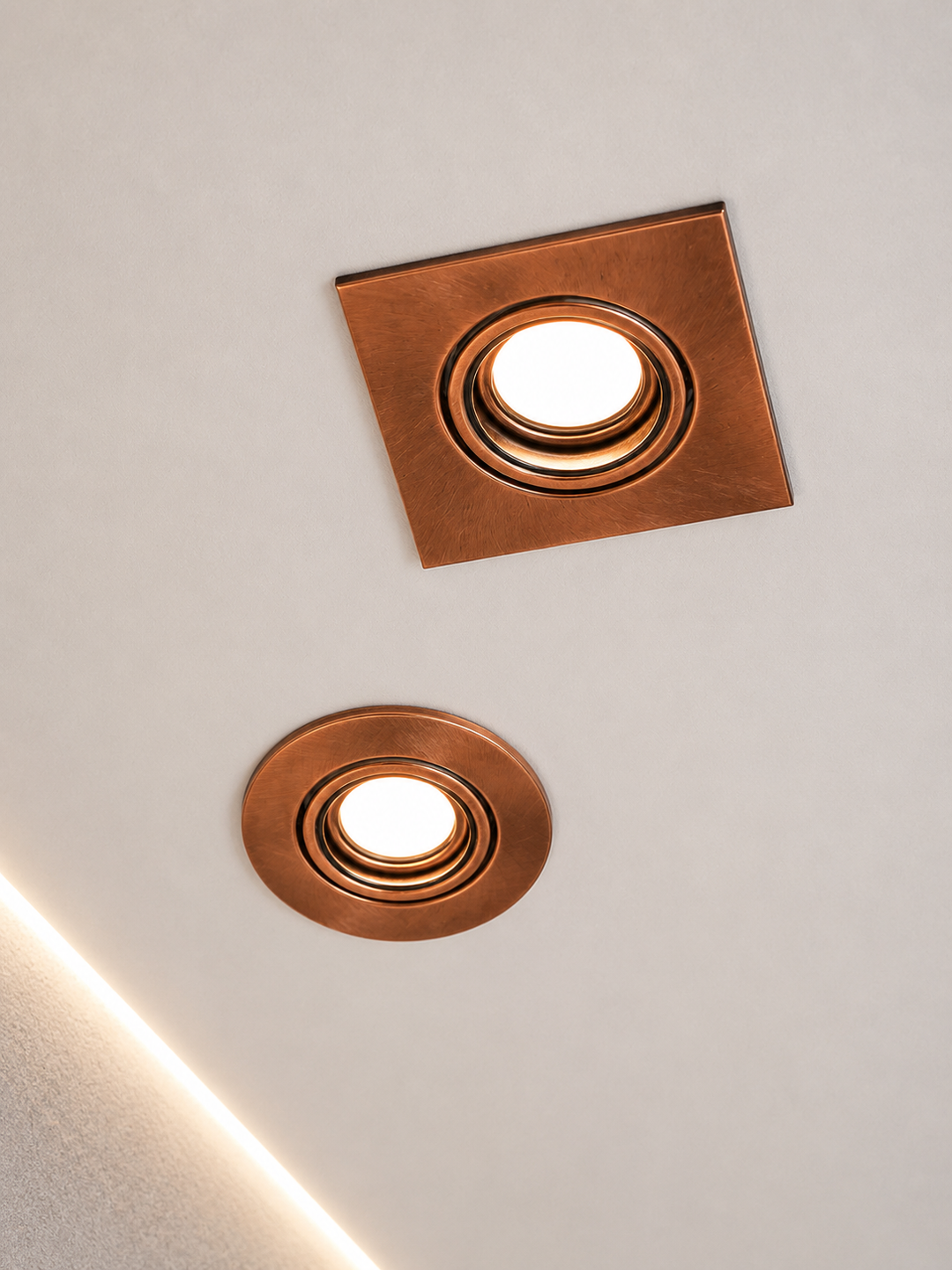 Copper Finish GU10 Frame