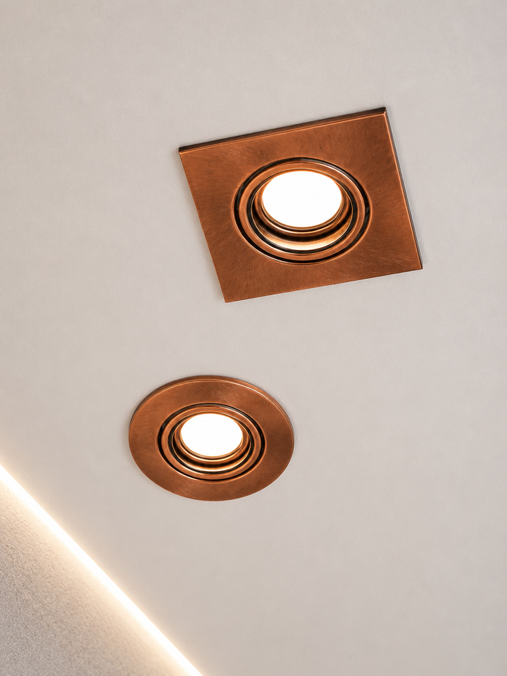 Copper Finish GU10 Frame