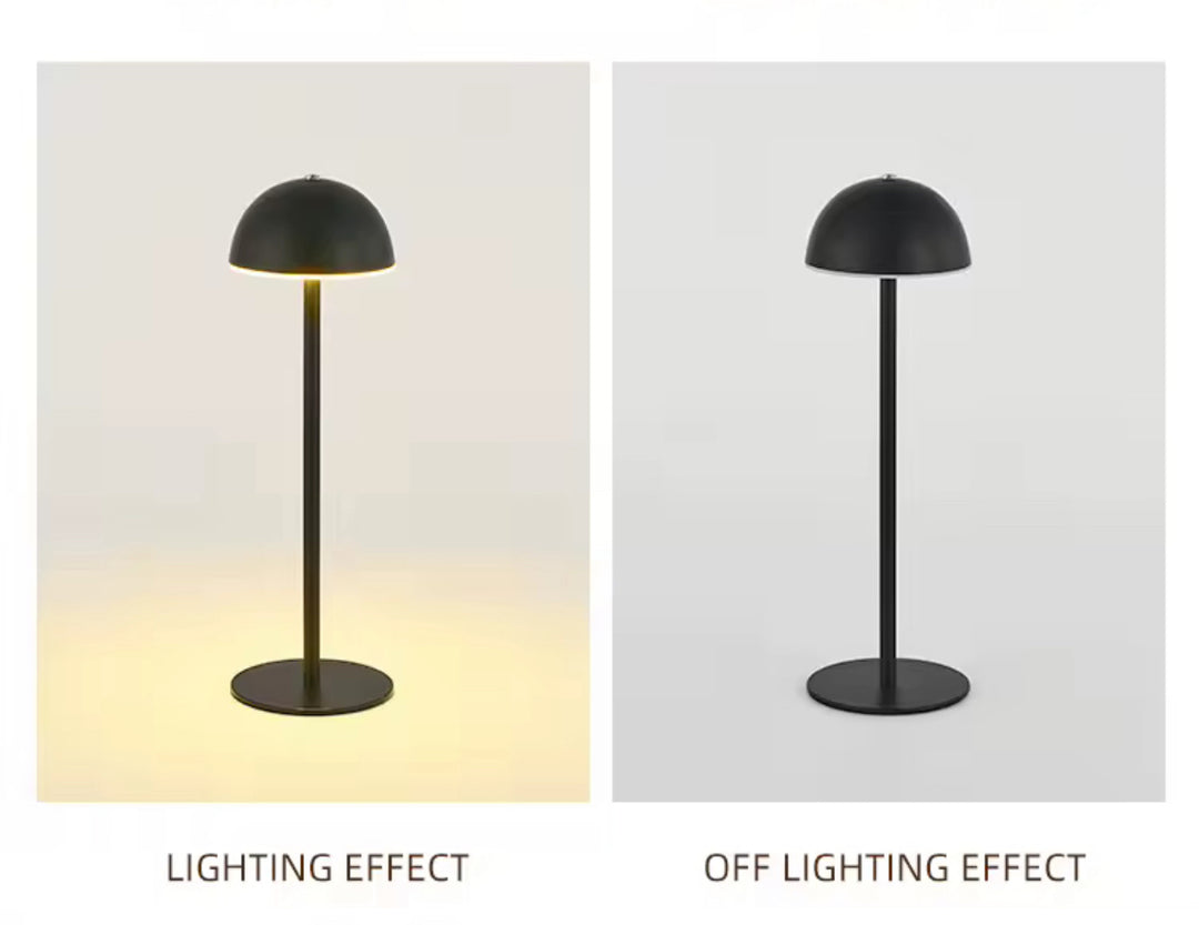 Modern Rechargeable LED Table Lamp - Touch Dimmable with USB-C Charging