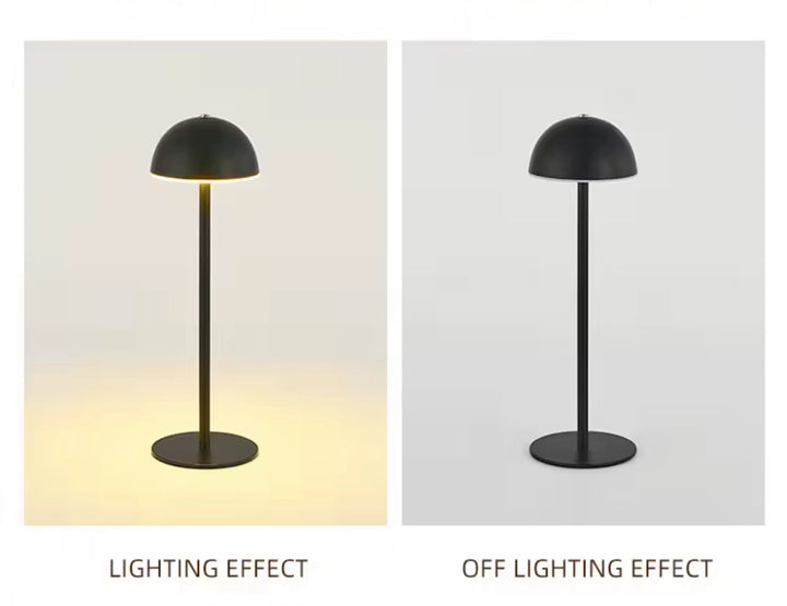 Modern Rechargeable LED Table Lamp - Touch Dimmable with USB-C Charging