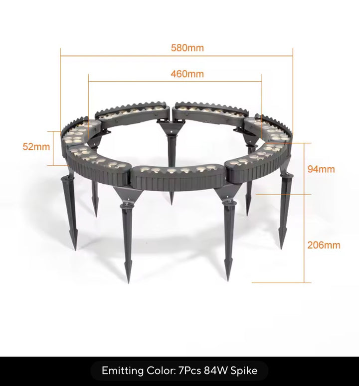 Outdoor Tree Ring Light