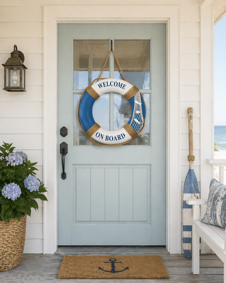 Life Ring Decor Sky Blue