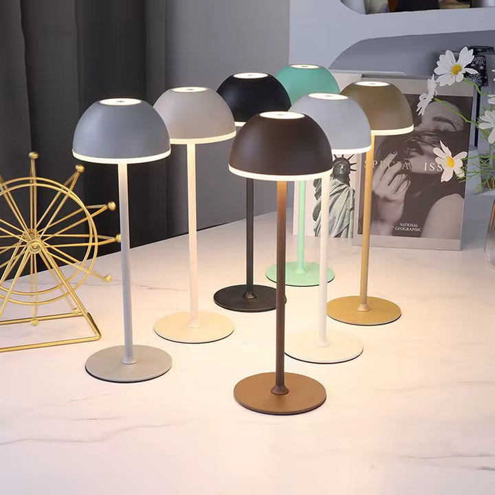Modern Rechargeable LED Table Lamp - Touch Dimmable with USB-C Charging