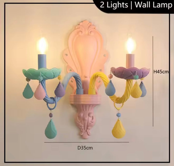 Pastel Princess Wall Sconce