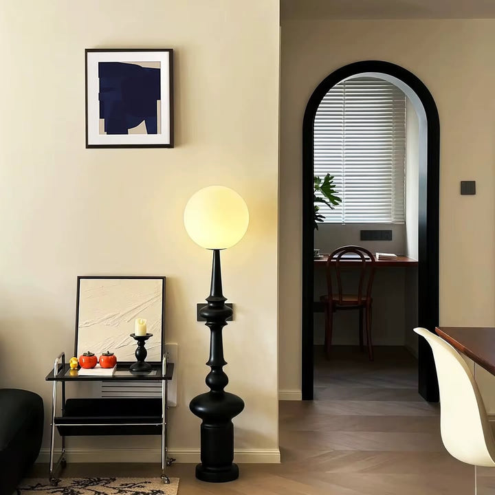 Chess-Inspired Floor Lamp