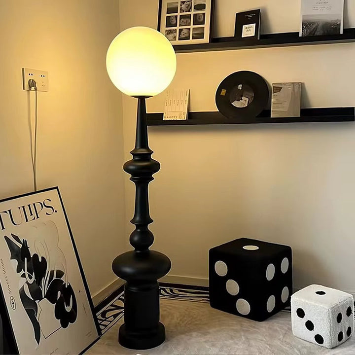 Chess-Inspired Floor Lamp