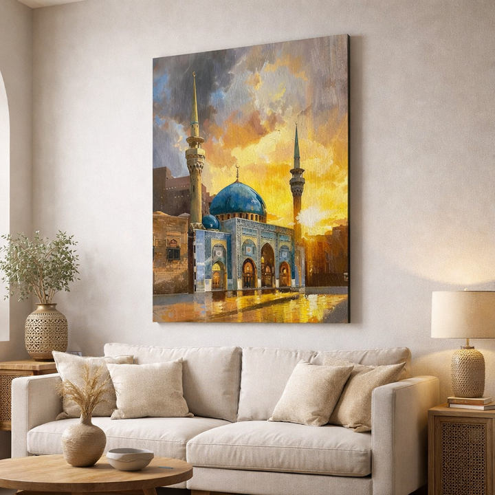 Islamic Mosque Canvas Wall Art