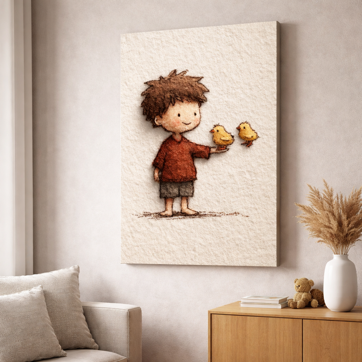 Gentle Friendship Kids Canvas