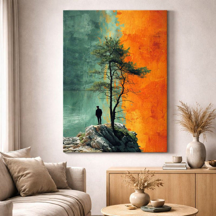 Solitary Tree Canvas